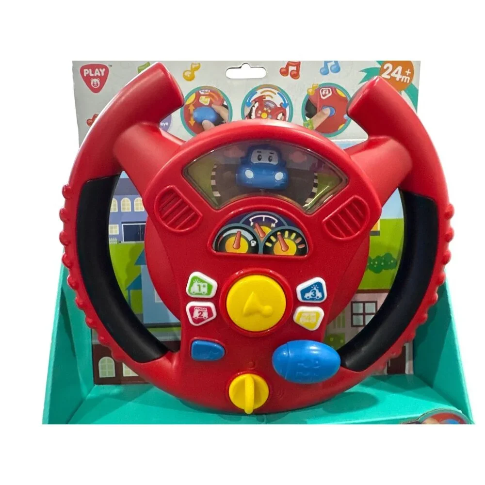 Steer And Learn Driver Toy For Toddlers 24+ Months With Lights, Sounds, Buttons